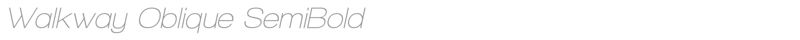 Walkway font preview